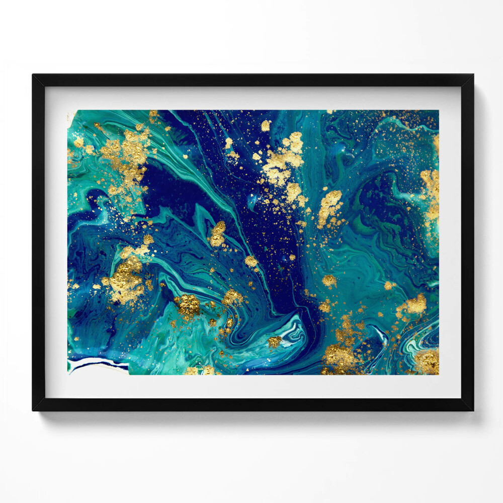 Obraz z ramką Sztuka nowoczesna, abstrakcja