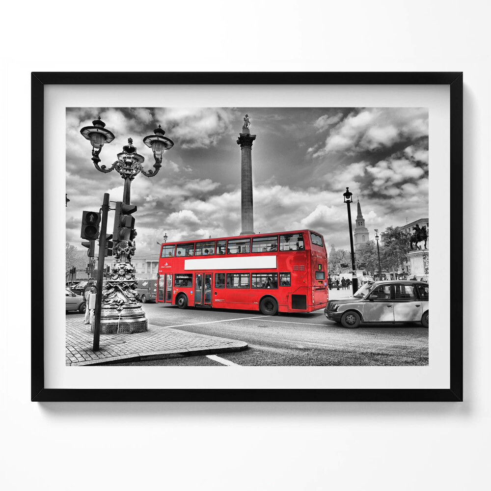 Obraz z ramką Londyńska codzienność