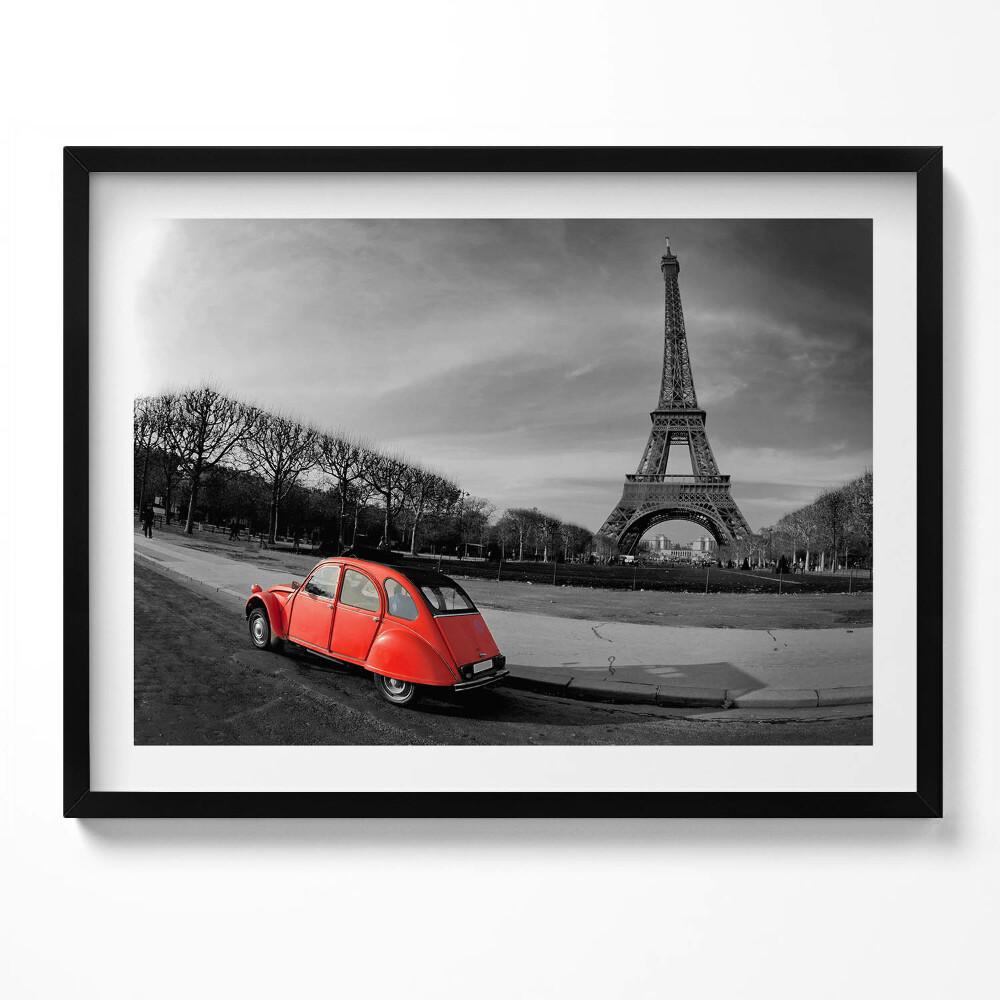 Obraz z ramką Kolorystyczny kontrast