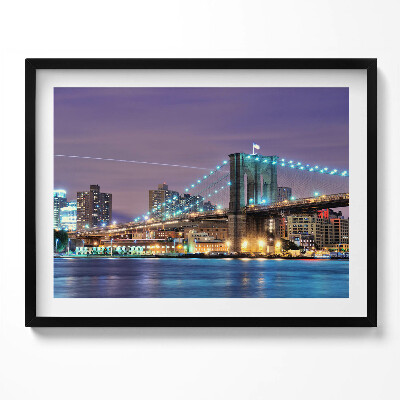 Obraz z ramką Brookliński Most