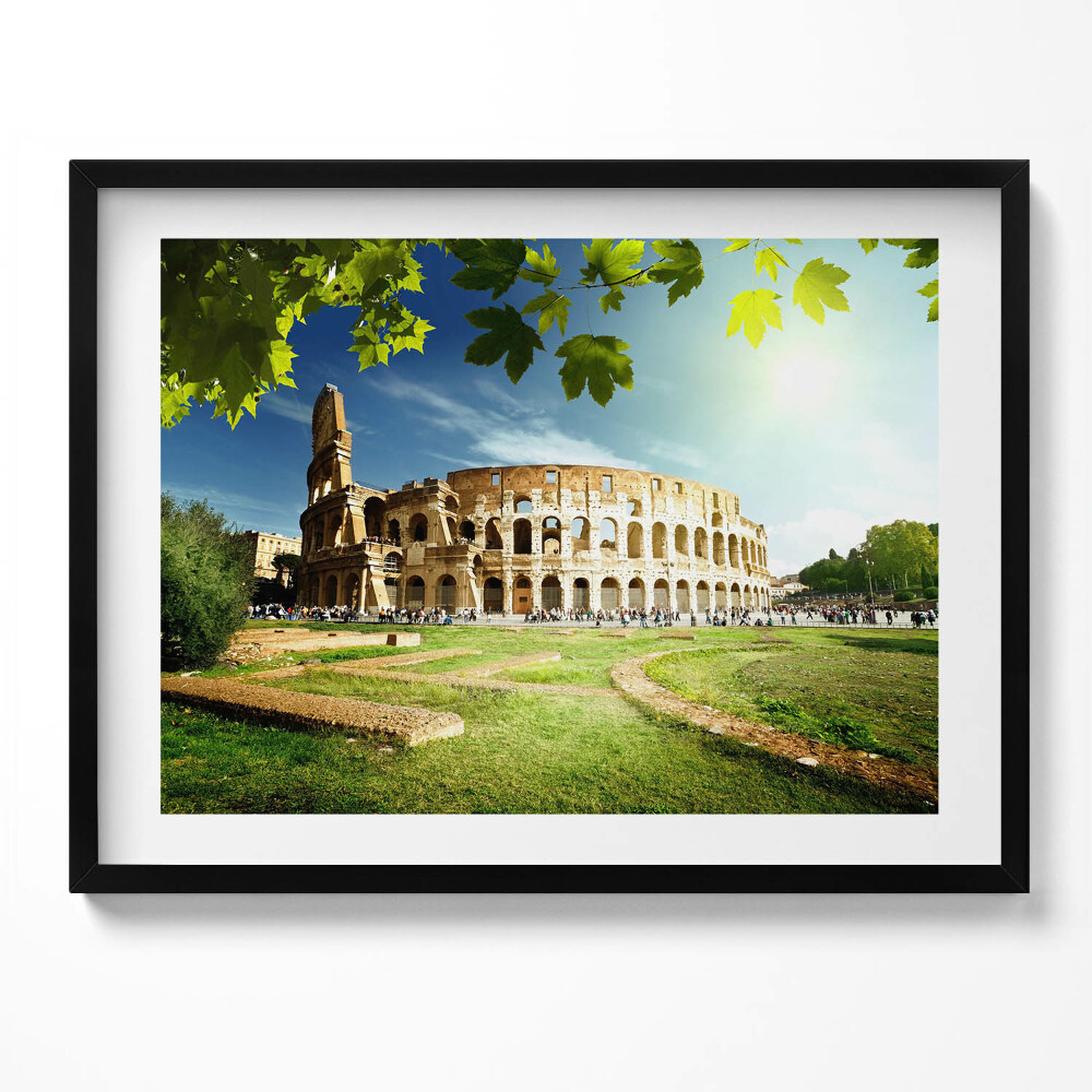 Obraz z ramką Rzymskie Koloseum
