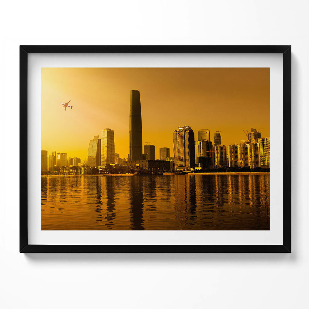 Obraz z ramką Rzeka Zhujiang Chiny