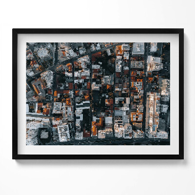 Obraz z ramką Widok z góry Limassol Cypr