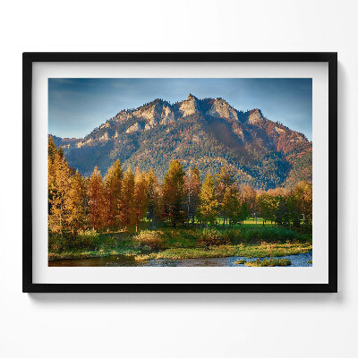 Obraz z ramką Szczyt gór Trzy Korony