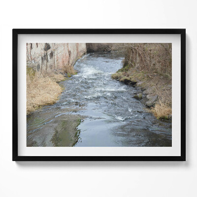 Obraz z ramką Tasovice rzeka Dyja Morawy