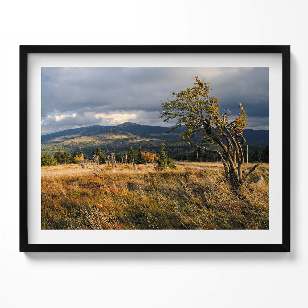 Obraz z ramką Karkonosze jesienią