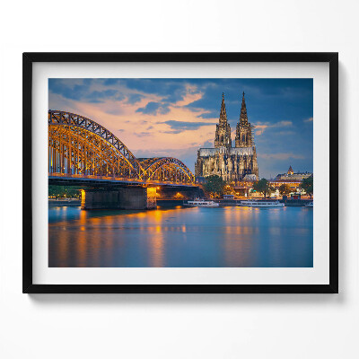 Obraz z ramką Widok na ratusz