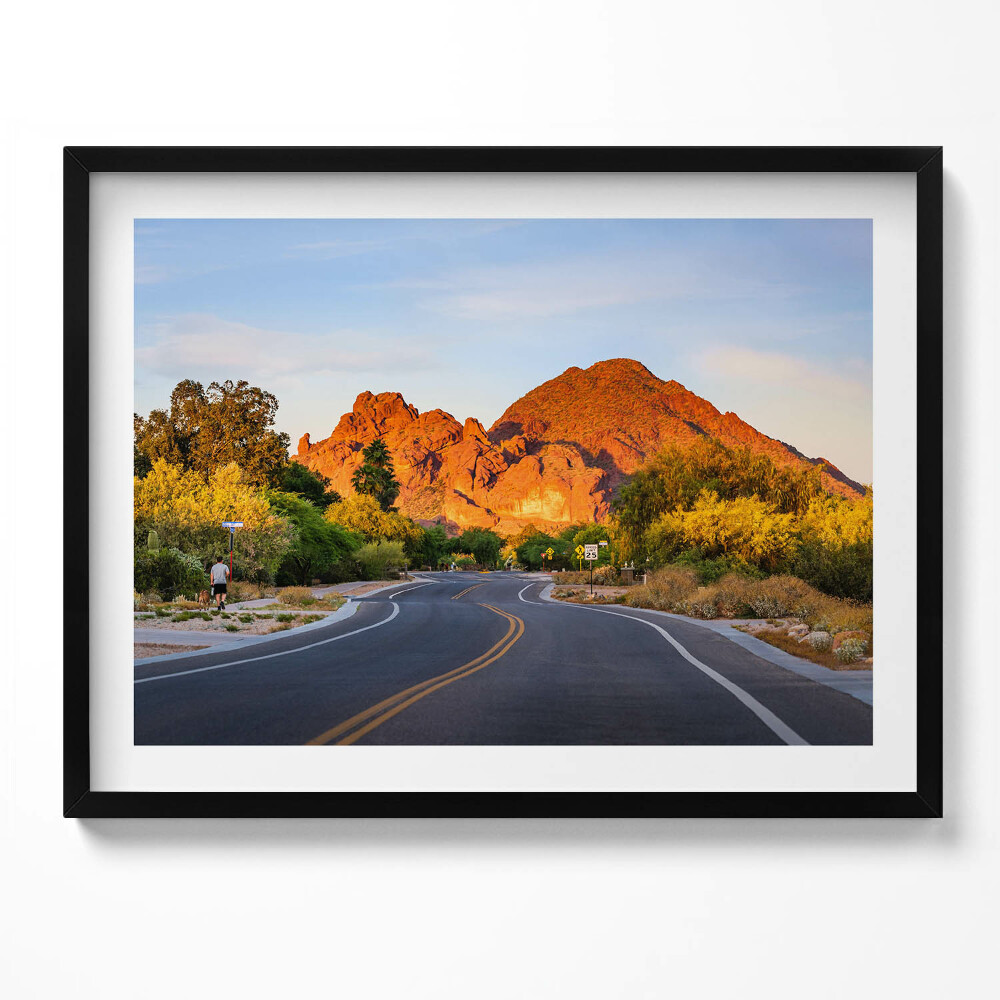 Obraz z ramką Widok na górę Camelback