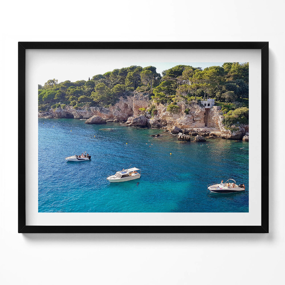 Obraz z ramką Krajobraz w Cap dAntibes