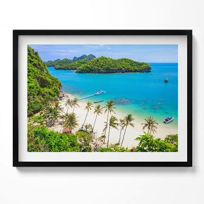 Obraz z ramką Park narodowy Koh Samui Tajlandia