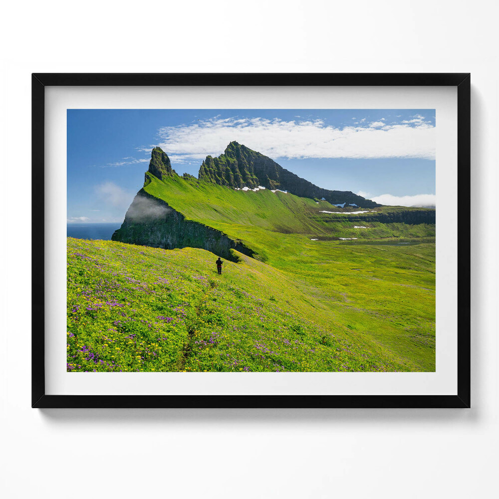 Obraz z ramką Rezerwat Hornstrandir Islandia