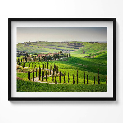 Obraz z ramką Pejzaż włoski klimat
