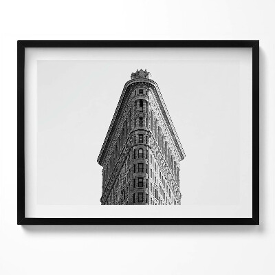 Obraz z ramką Symetryczny budynek