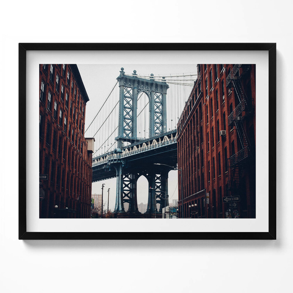 Obraz z ramką Architektura miasta most