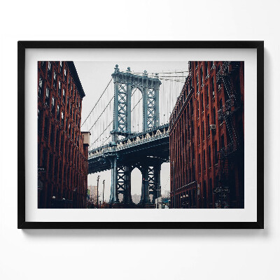 Obraz z ramką Architektura miasta most