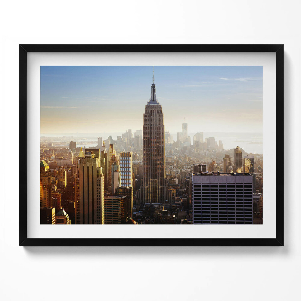 Obraz z ramką Wieżowce nowego Jorku USA
