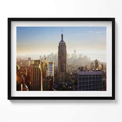 Obraz z ramką Wieżowce nowego Jorku USA