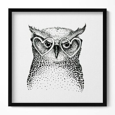 Obraz w drewnianej ramce Ręcznie rysowane ilustracje