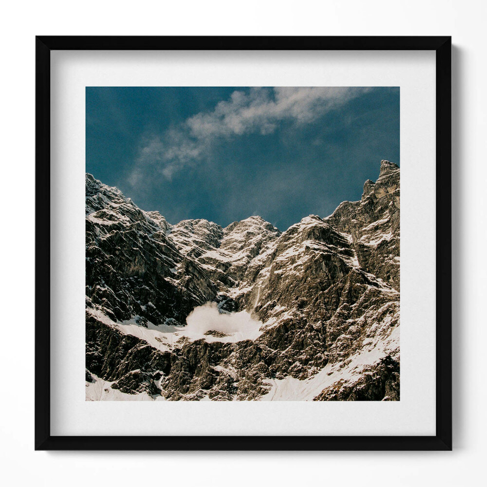 Obraz w drewnianej ramce Góry Watzmann Berchtesgadener