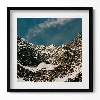 Obraz w drewnianej ramce Góry Watzmann Berchtesgadener