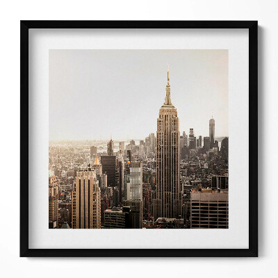 Obraz w drewnianej ramce Architektura Nowego Jorku