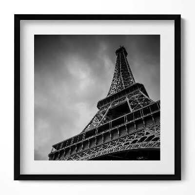 Obraz w drewnianej ramce Wieża Eiffla - Paryż, Francja