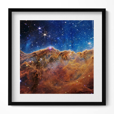 Obraz w drewnianej ramce Kosmos i gwiazdy zdjęcia NASA