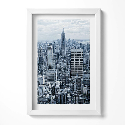 Obraz w ramie Widok na Nowy York