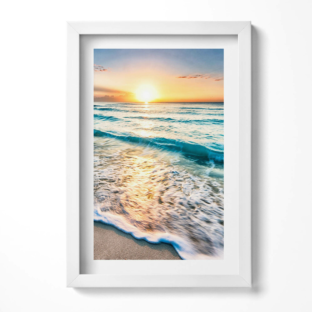 Obraz w ramie Plaża morze piasek