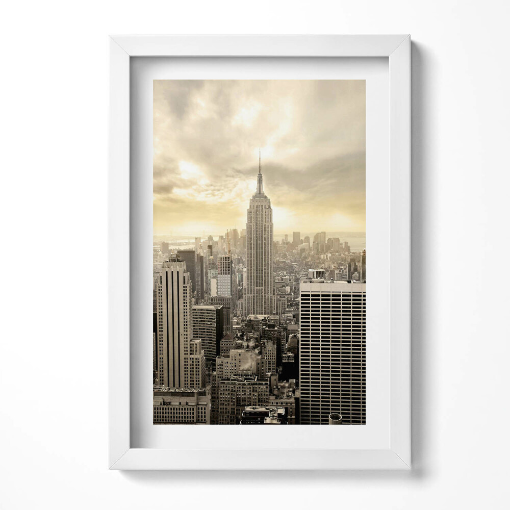 Obraz w ramie Panorama Empire State Building