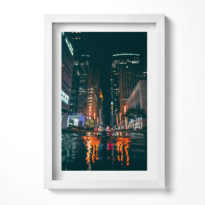 Obraz w ramie Hotel Hilton w Houston