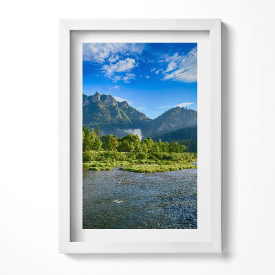 Obraz w ramie Zakręt Dunajca w Pieninach