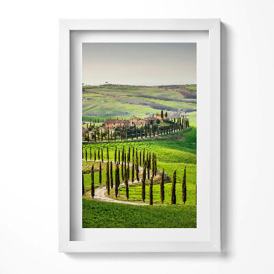 Obraz w ramie Pejzaż włoski klimat