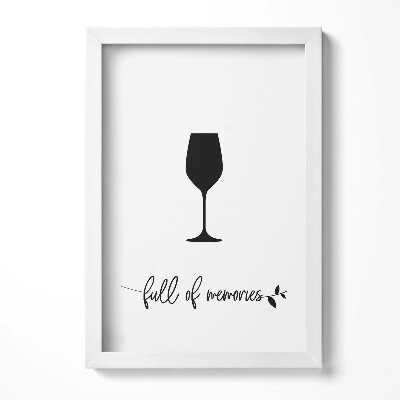 Obraz w ramie Napis do kuchni i jadalni 