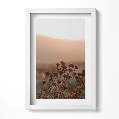 Obraz w ramie Boho romantyczny pejzaż traw