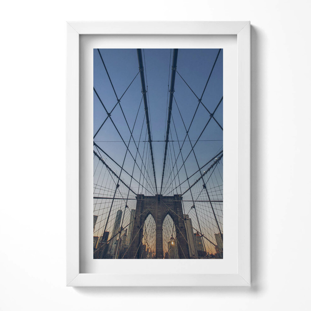 Obraz w ramie Architektura Most Brookliński w Londynie