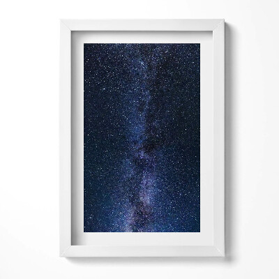 Obraz w ramie Zdjęcie kosmosu i gwiazd
