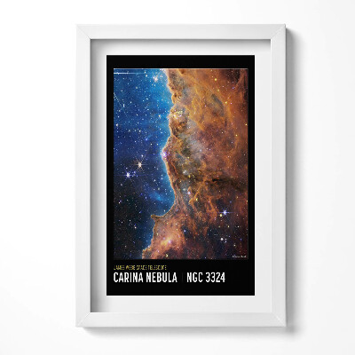 Obraz w ramie Plakat motyw kosmosu zdjęcia NASA