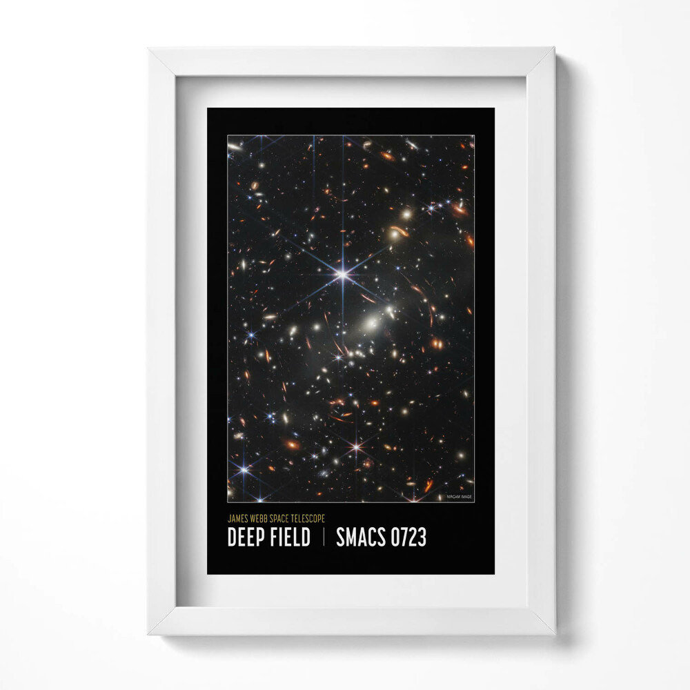 Obraz w ramie Plakat motyw kosmosu zdjęcia NASA