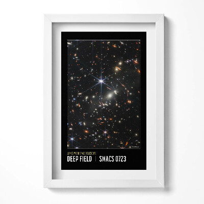 Obraz w ramie Plakat motyw kosmosu zdjęcia NASA