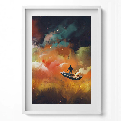 Obraz pionowy Abstrakcyjne wyobrażenie dorosłego życia