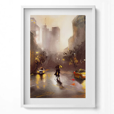 Obraz pionowy Widok ulicy Nowego Jorku