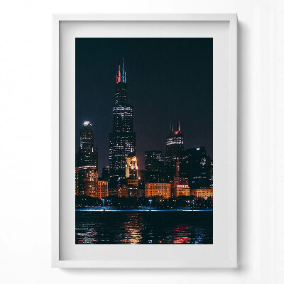 Obraz pionowy Pejzaż miejski Chicago