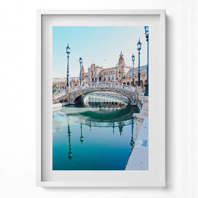 Obraz pionowy Plac Hiszpański w Sevilli