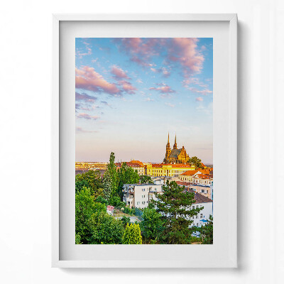 Obraz pionowy Budynki Brno Czechy