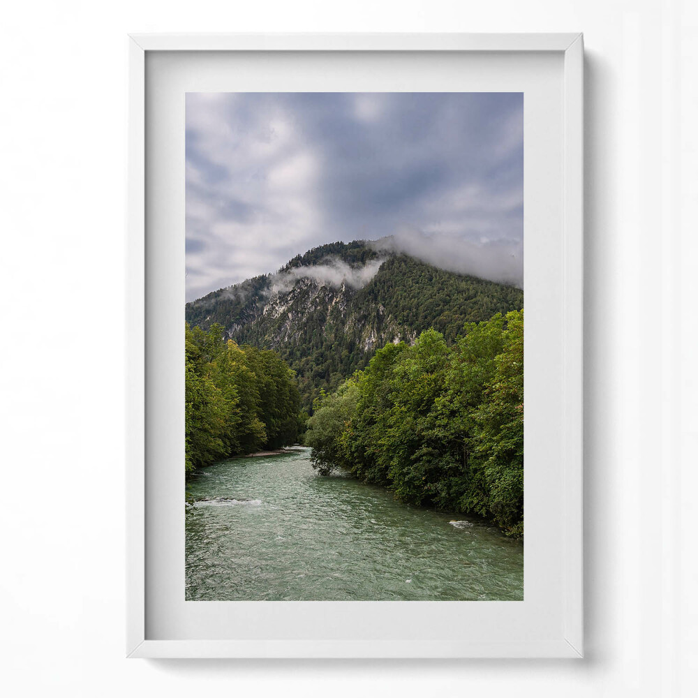 Obraz pionowy Krajobraz gór Niemcy