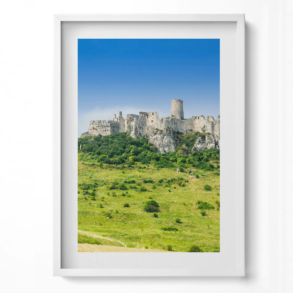 Obraz pionowy Zamek Spiski na Słowacji