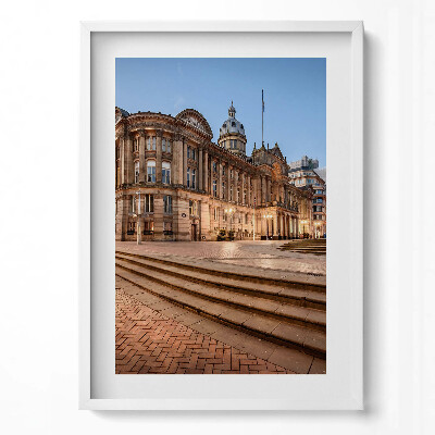 Obraz pionowy Birmingham Town Hall Anglia