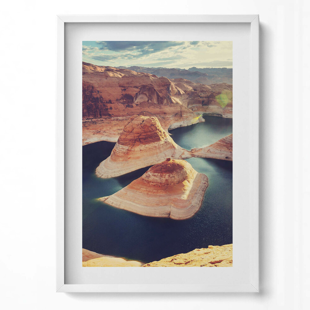 Obraz pionowy Jezioro Powel lake USA