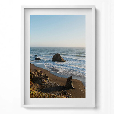 Obraz pionowy Pejzaż nadmorski brzeg